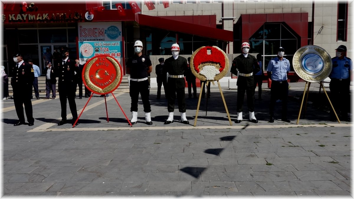 Erciş’te 19 Eylül Gaziler Günü programı düzenlendi