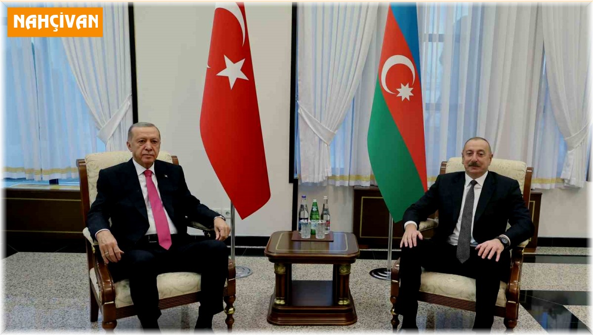 Erdoğan ve Aliyev, modernize edilen Nahçıvan Askeri Kompleksi'nin açılışını yaptı