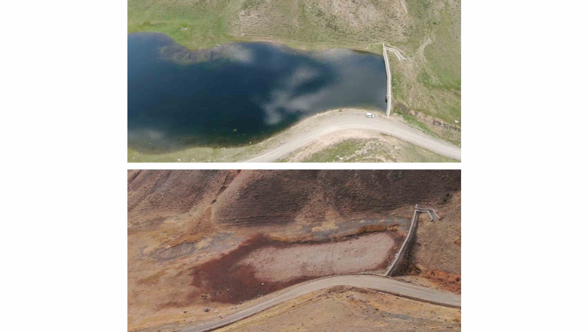 Erek Dağı'nın doğusundaki Antik Urartu Barajı kurudu