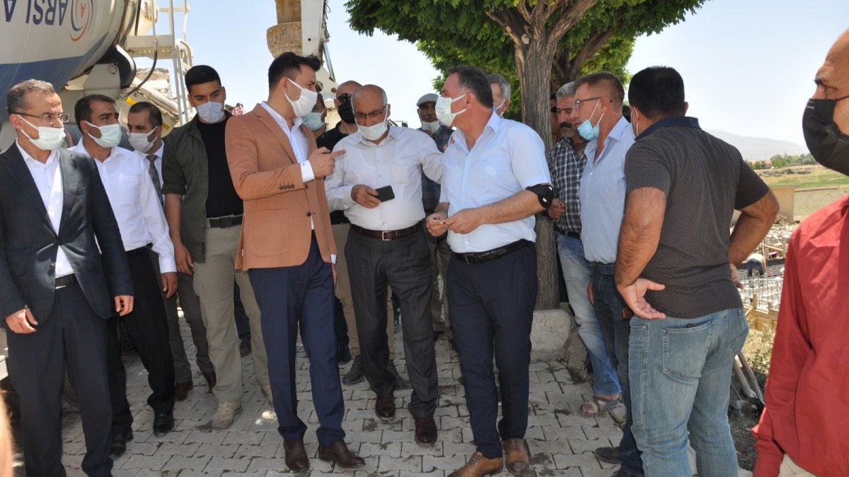 Erentepe'de temel atma töreni