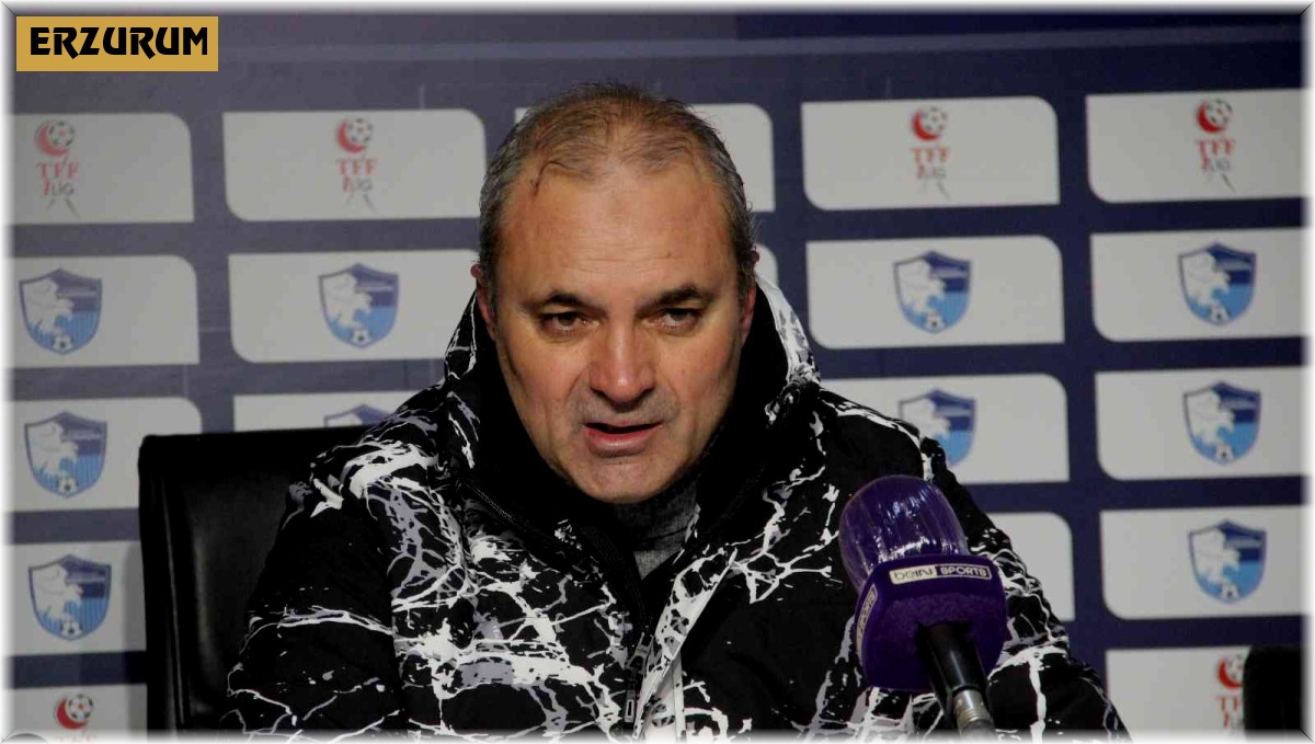 Erkan Sözeri: "Ligin ilk yarısını iyi bir sırada bitirdik"