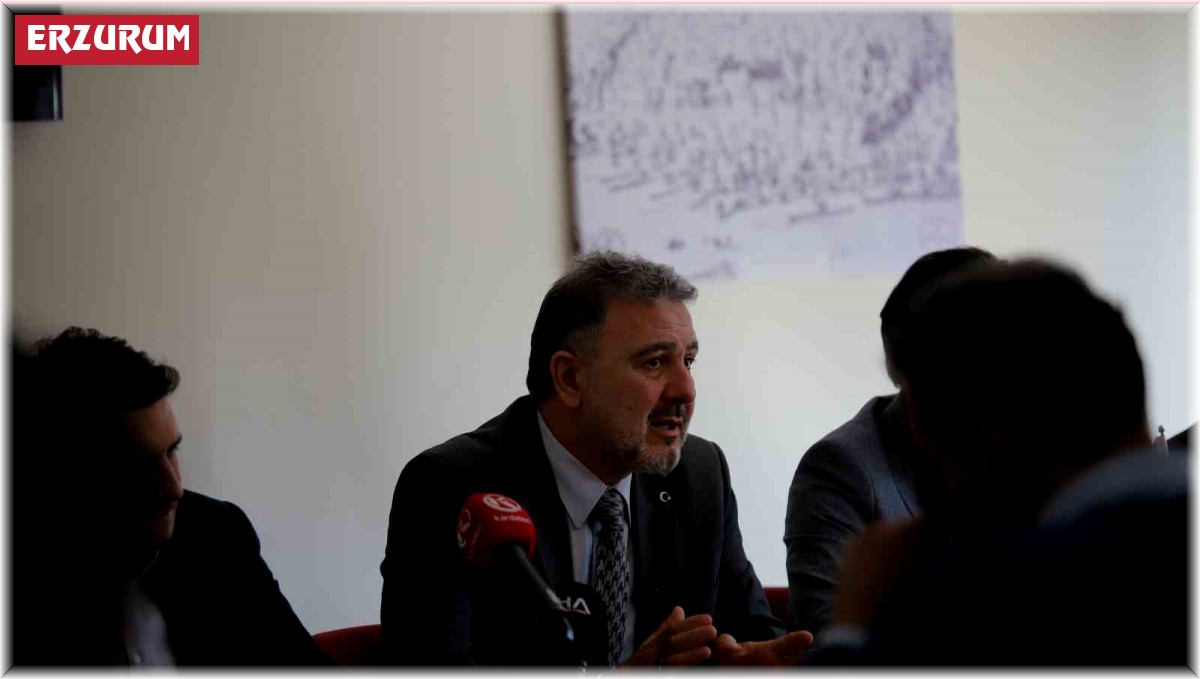 ERKON Genel Başkanı Alatepe, basın mensupları ile bir araya geldi