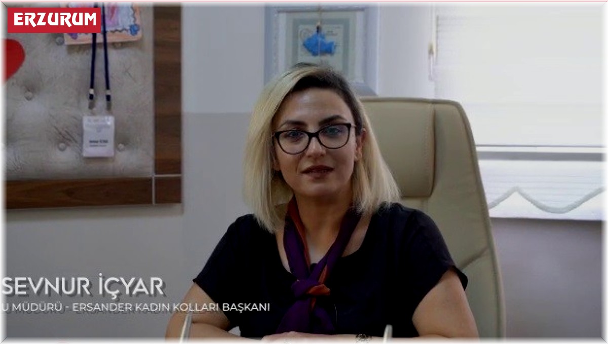 ERSANDER ve Erzurum Barosu'ndan 'Kadına Yönelik Şiddetle Mücadele Günü'ne özel klip