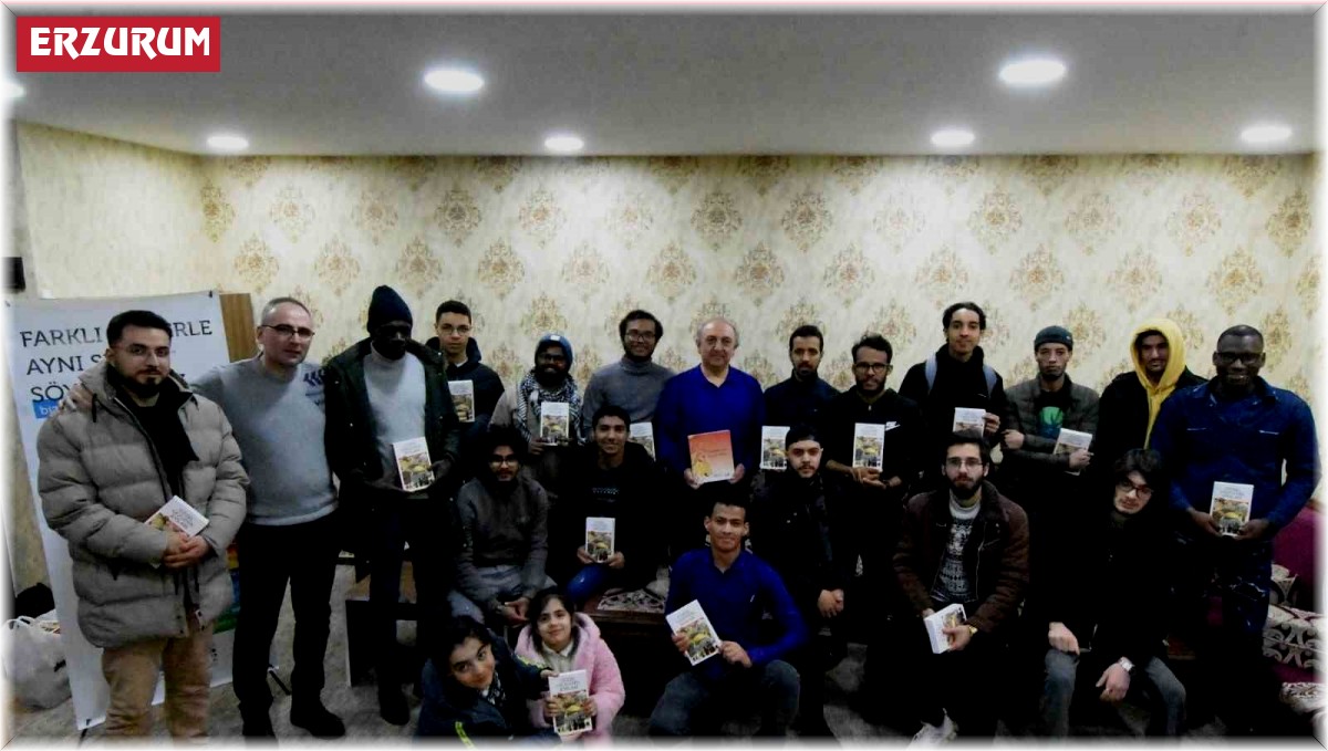 ERVAK Başkanı Güzel, uluslararası öğrenci grupları ile söyleşi yaptı