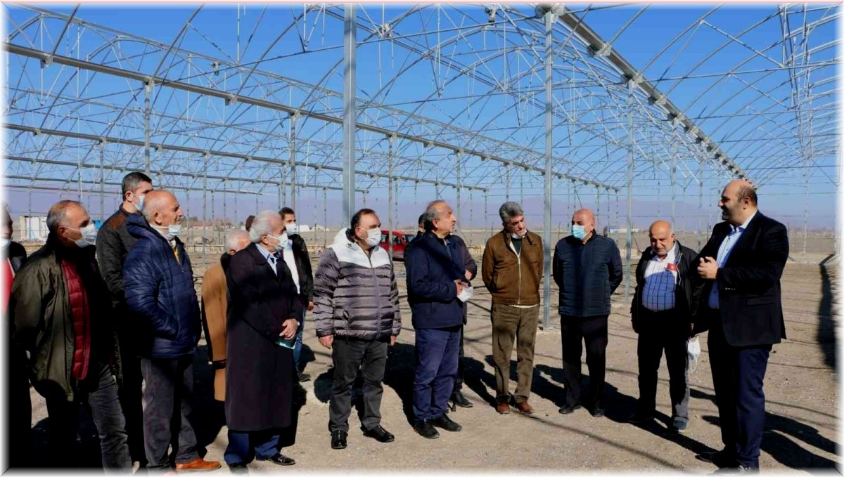 ERVAK yöneticilerine Aziziye'de yatırım turu