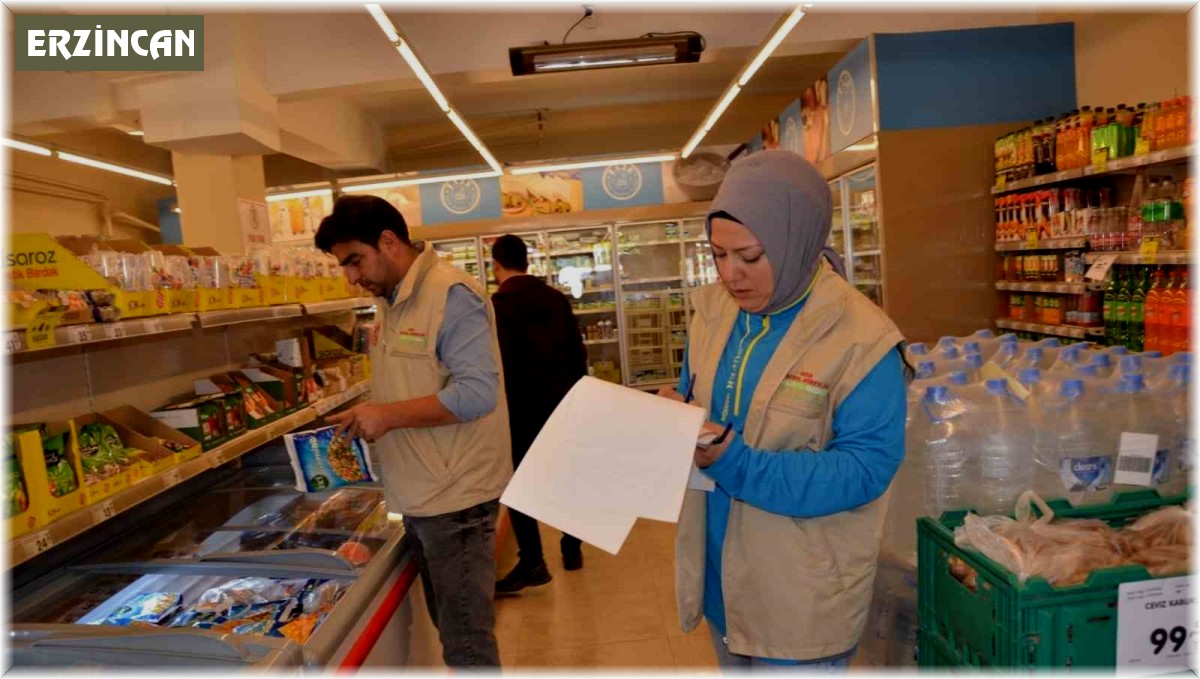 Erzinca'da tüketici hakları korunuyor