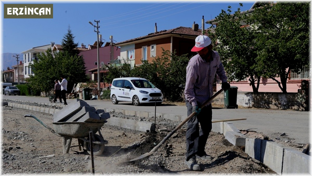Erzincan'a yeni parklar kazandırılıyor