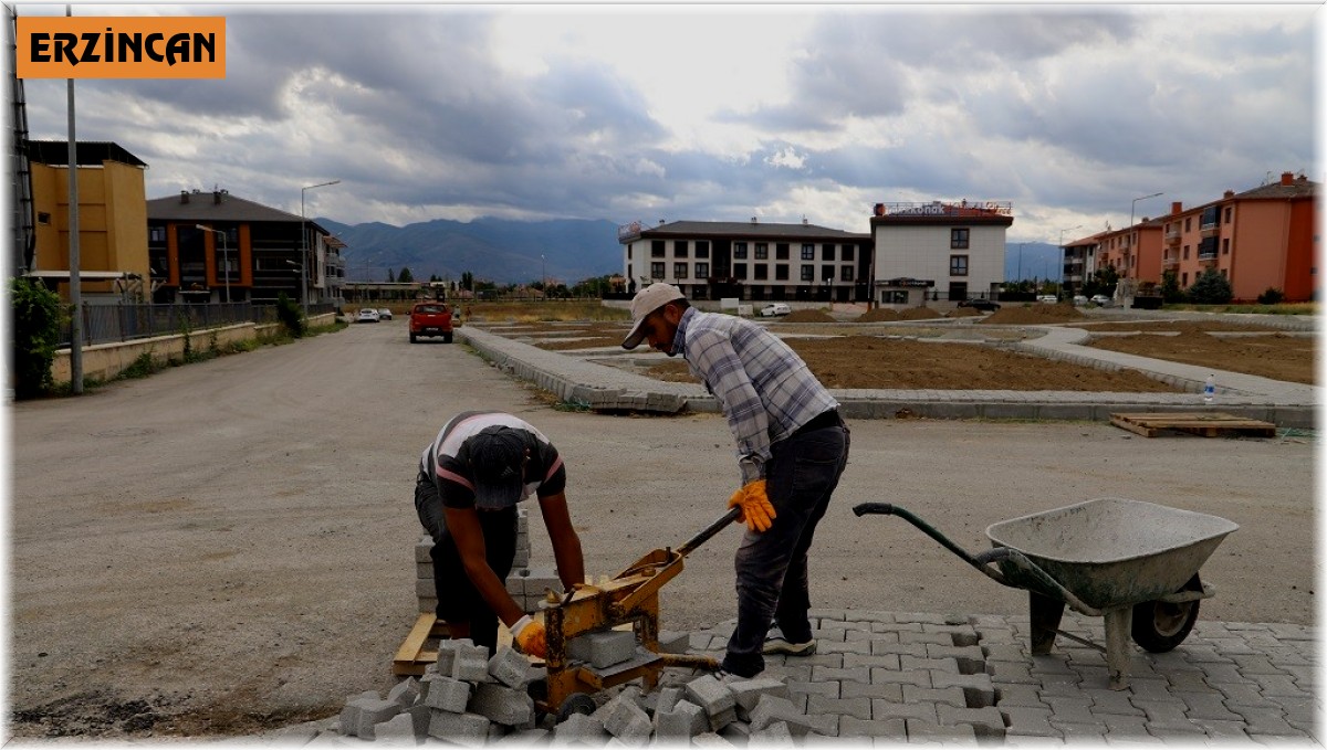 Erzincan'a yeni parklar kazandırılıyor