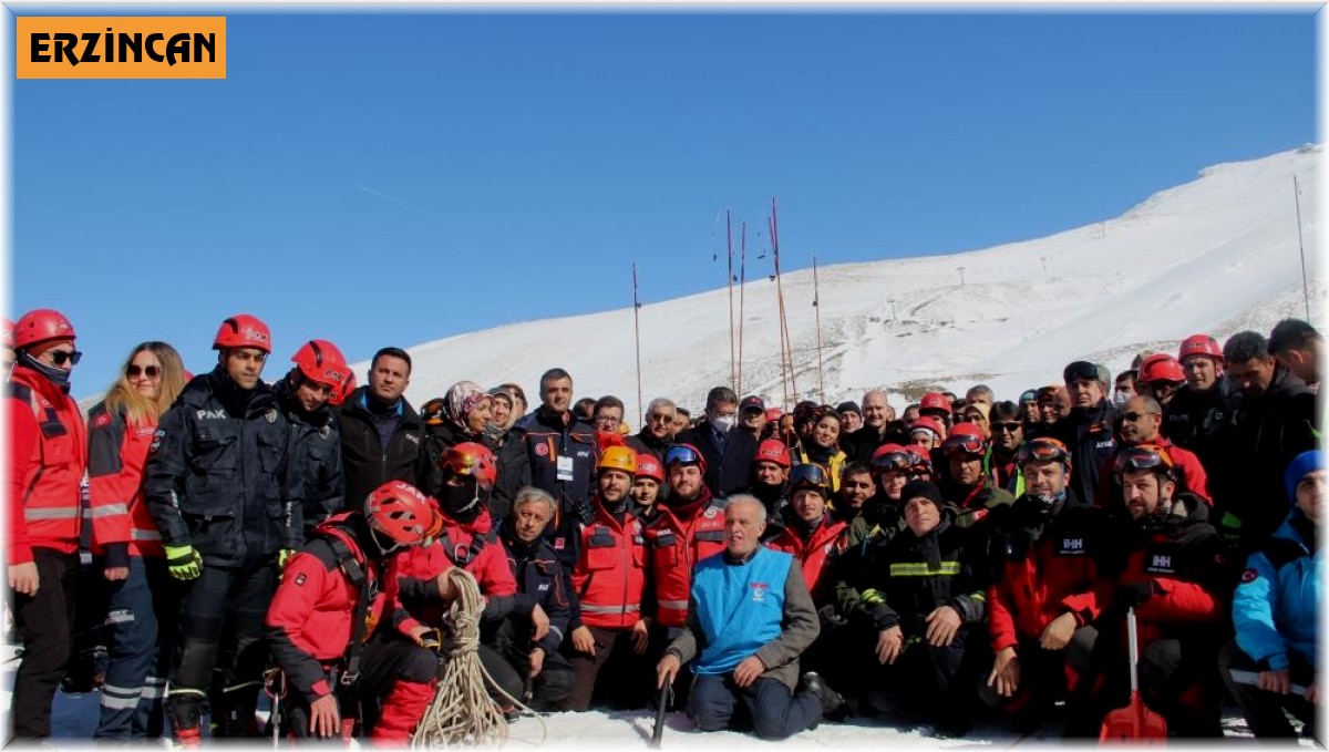Erzincan AFAD '2022 Kış Tatbikatına' katılım sağladı