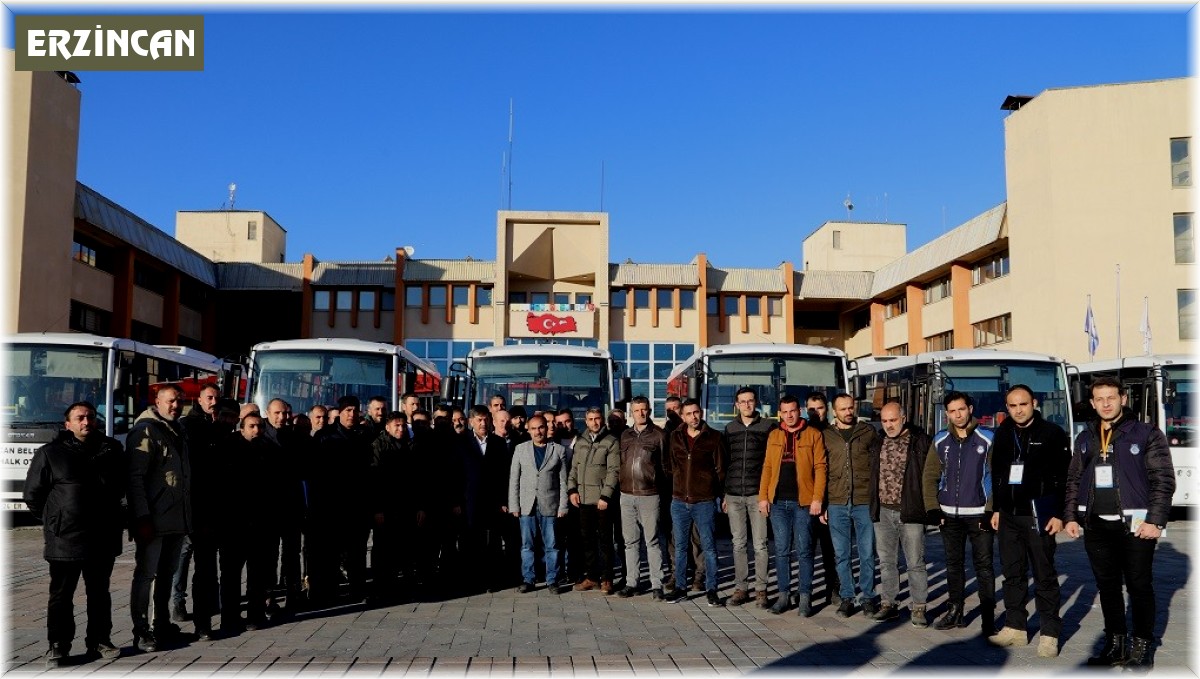 Erzincan Belediyesi 9 belde ve 3 köyde toplu taşıma işini başlattı