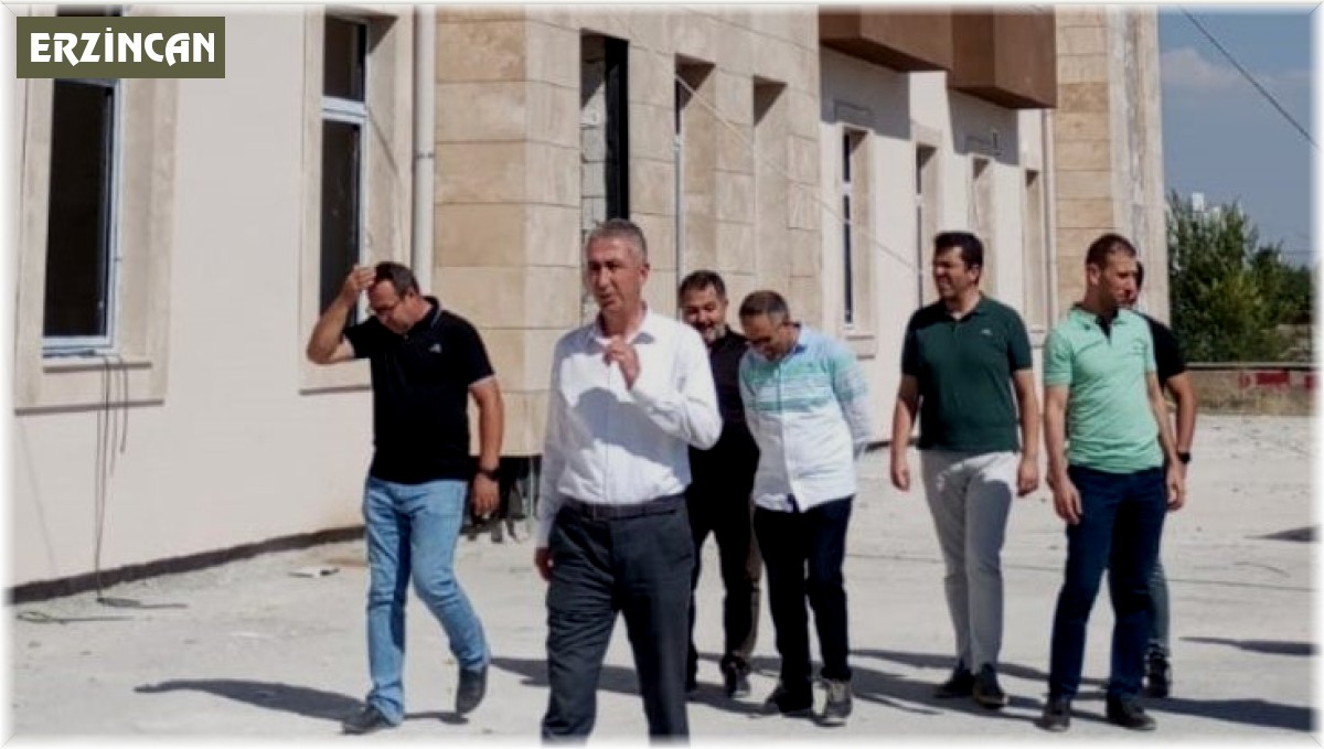 Erzincan Çevre Şehircilik ve İklim Değişikliği İl Müdürlüğünün yeni hizmet binasında sona gelindi