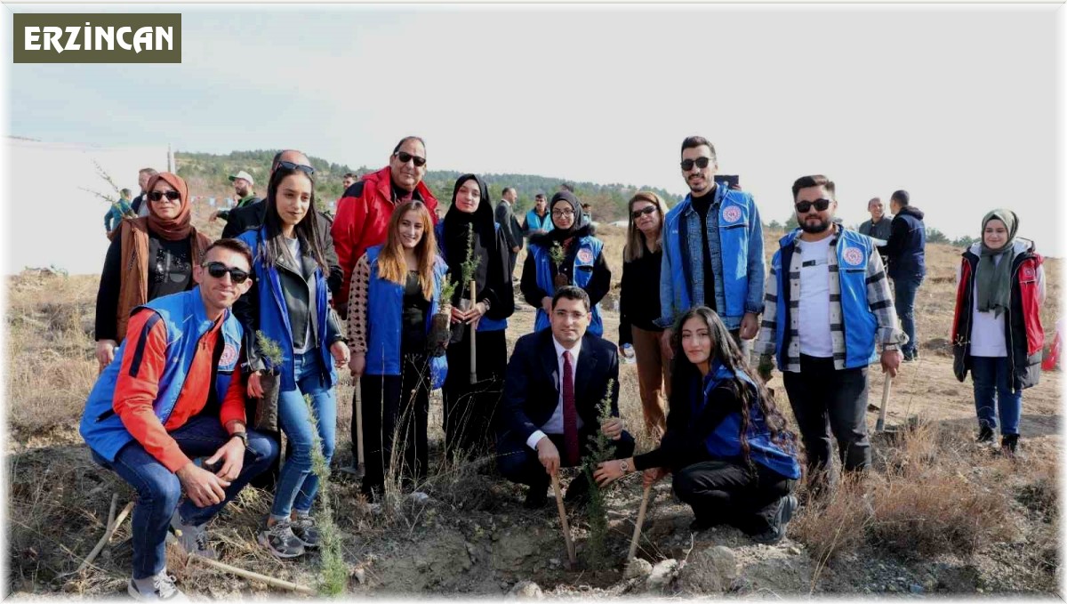 Erzincan'da '100. Yıl Cumhuriyet Ormanı' oluşturuldu