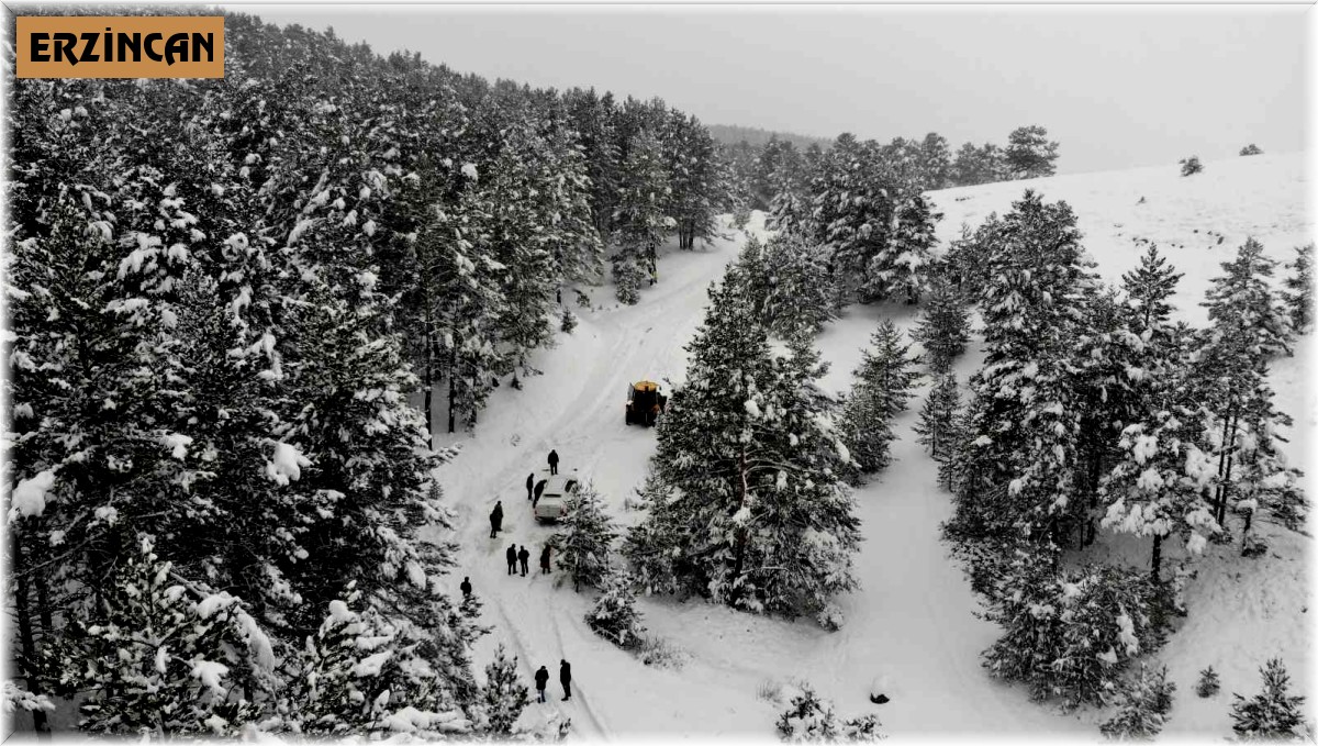 Erzincan'da 142 köy yolu kar ve tipiden ulaşıma kapandı
