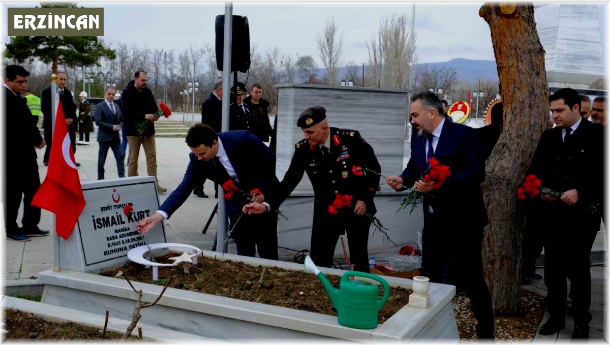 Erzincan'da 18 Mart Çanakkale Zaferi ve şehitler anıldı