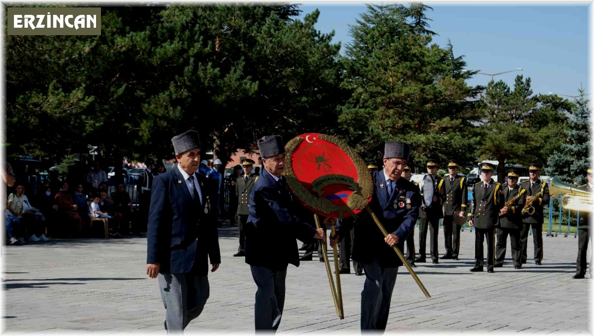 Erzincan'da 19 Eylül Gaziler Günü törenle kutlandı