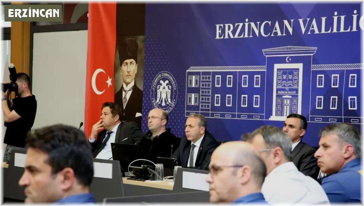 Erzincan'da 2. tur için 'Seçim Güvenliği' toplantısı yapıldı