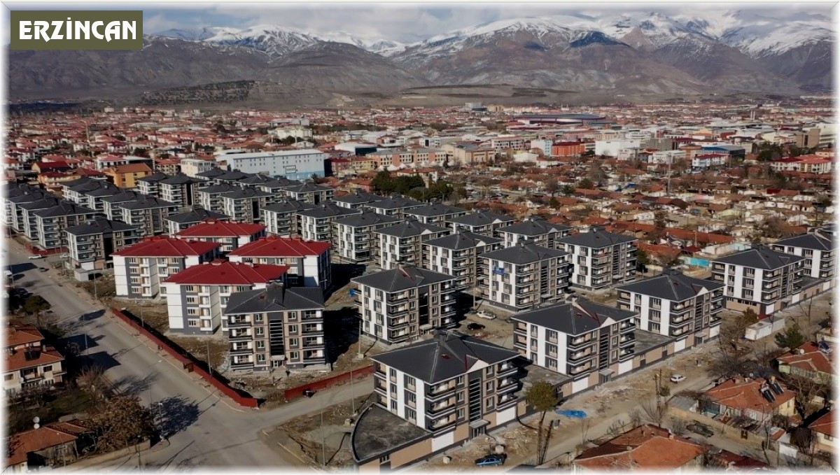 Erzincan'da 2022 Ekim ayında 406 konut satıldı
