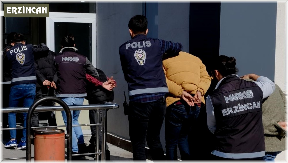 Erzincan'da 2023 yılında uyuşturucu ticareti yaptığı gerekçesiyle 75 kişi tutuklandı
