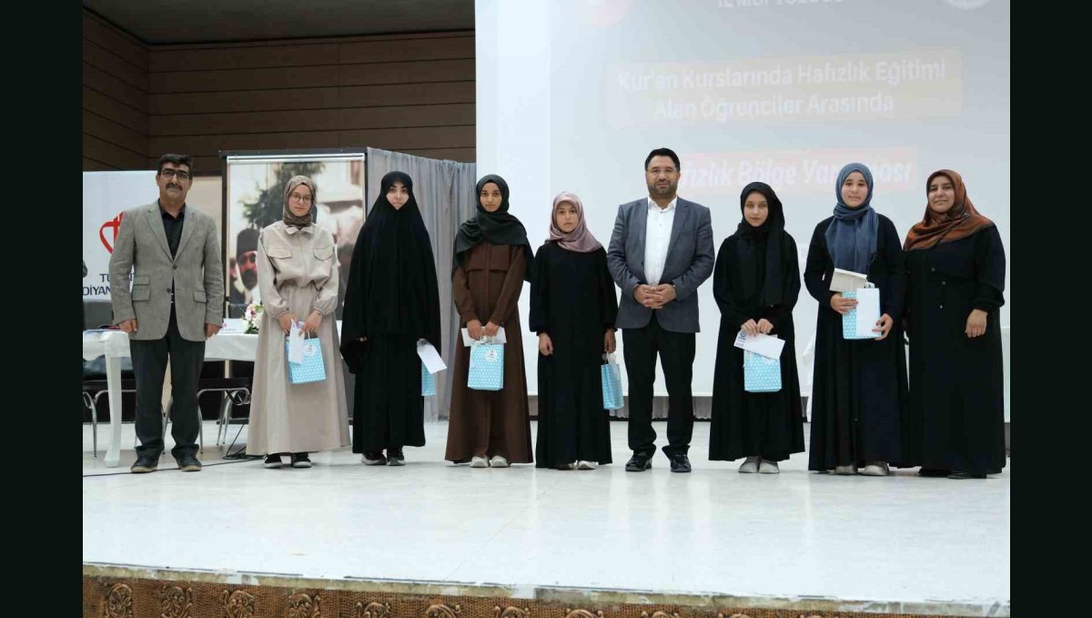 Erzincan'da 2025 Yılı Hafızlık 3. Bölge Yarışması yapıldı