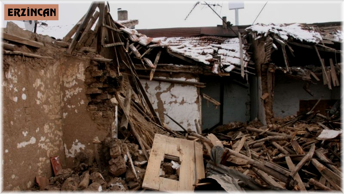 Erzincan'da 258 adet metruk ev bulunuyor