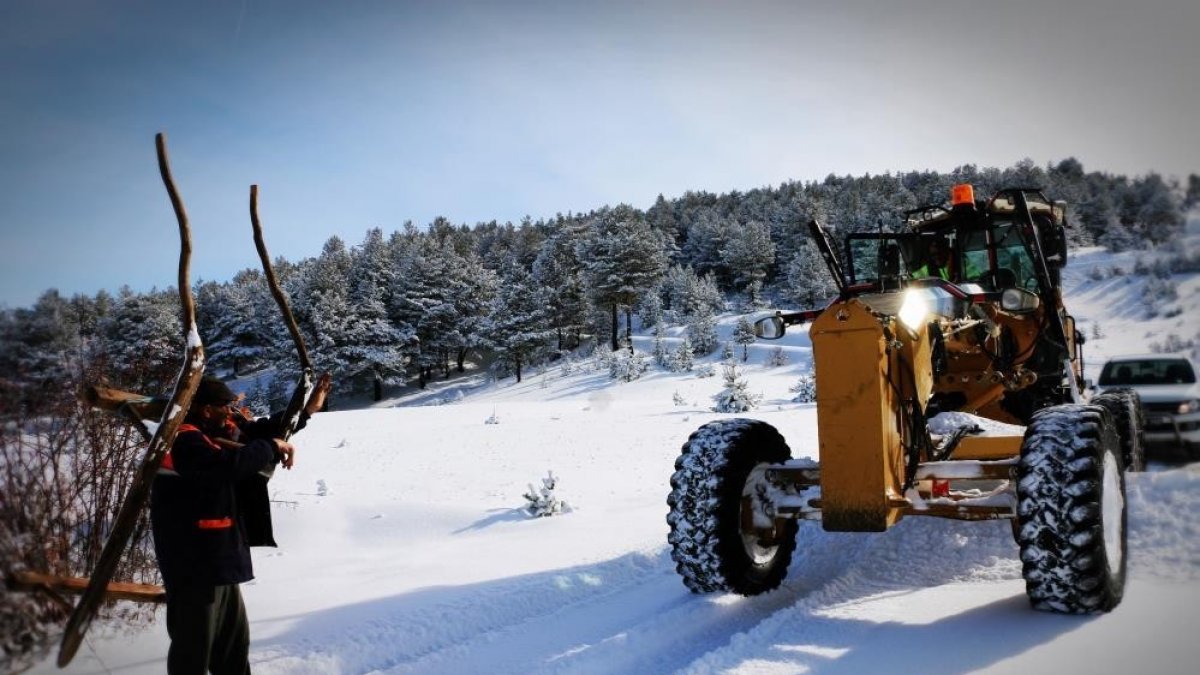 Erzincan'da 27 köy yolu ulaşıma kapalı