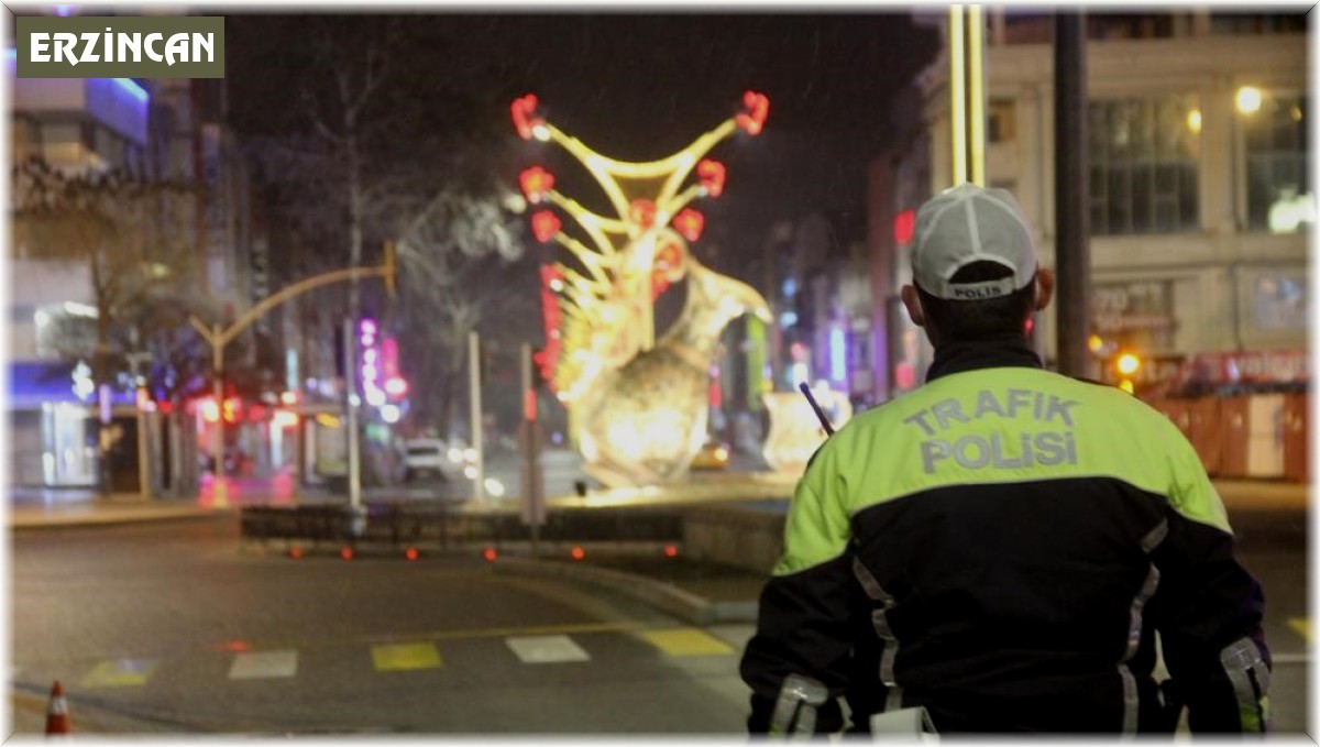 Erzincan'da 27 sürücüye alkollü araç kullanmaktan ceza yazıldı