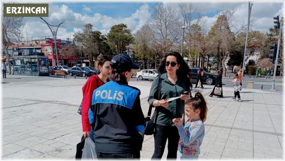 Erzincan'da 4 bin 430 kişi polis ekiplerince bilgilendirildi