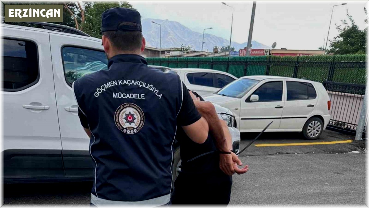 Erzincan'da 5 düzensiz göçmen yakalandı