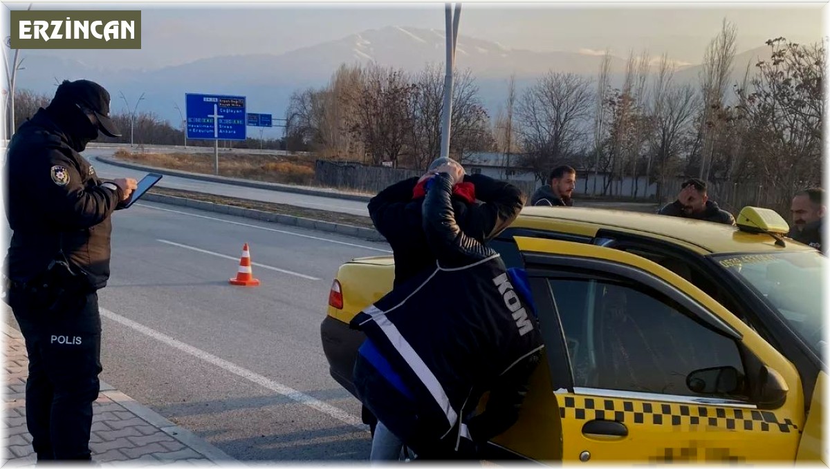 Erzincan'da 59 sürücüye 61 bin 166 lira ceza kesildi
