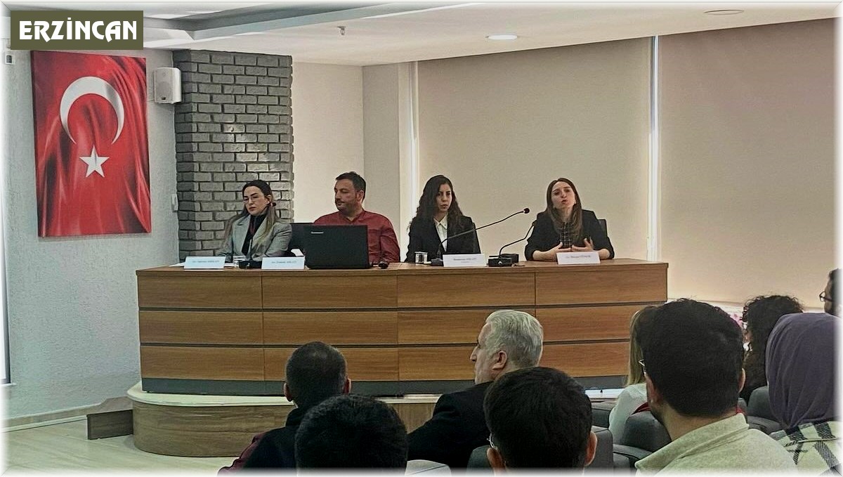 Erzincan'da 7/24 Bilinçli Nesiller Projesi kapsamında bilgilendirme yapıldı