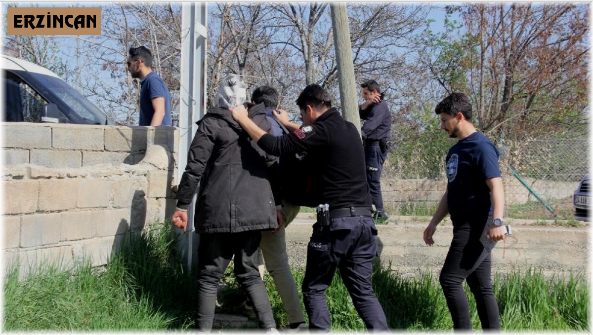 Erzincan'da 7 kaçak göçmen yakalandı