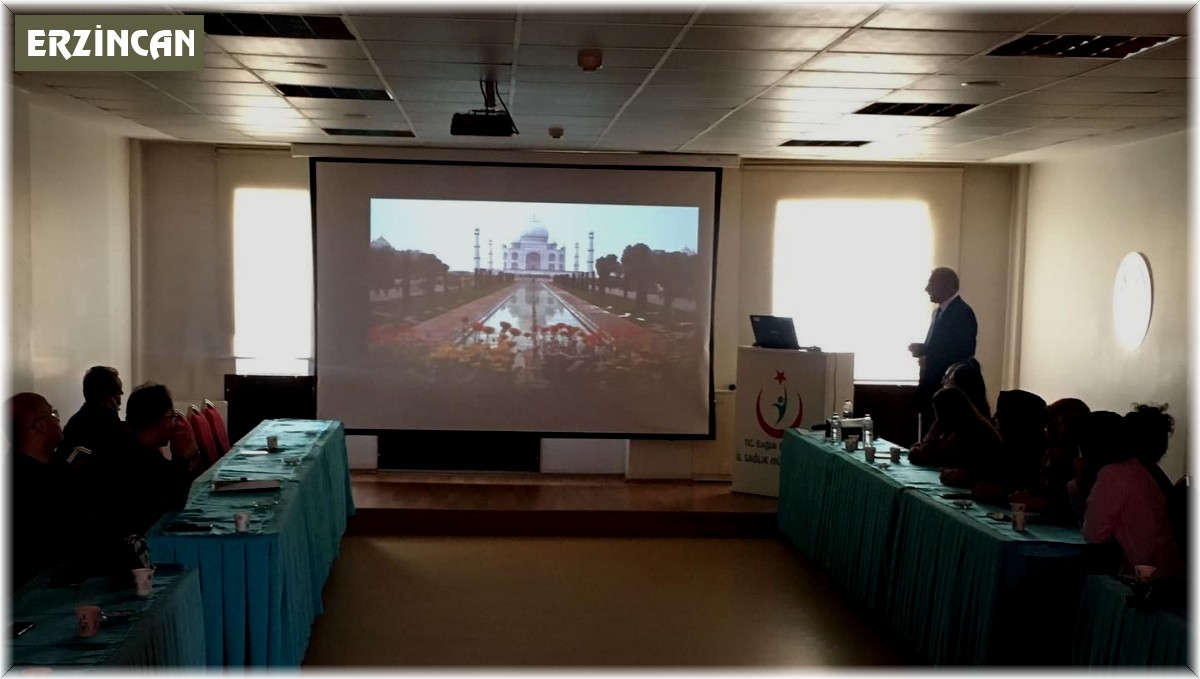 Erzincan'da "Acil Obstetrik Bakım" konulu bilgilendirme eğitimi