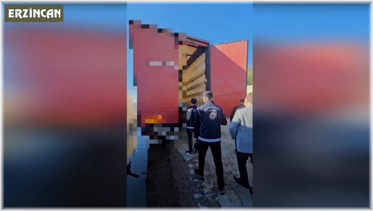 Erzincan'da Afganistan uyruklu 35 düzensiz göçmen yakalandı