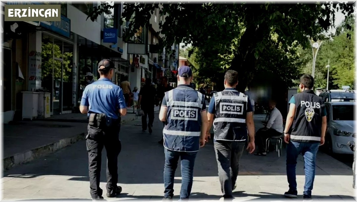 Erzincan'da ağustos ayı içerisinde 88 aranan şahıs yakalandı