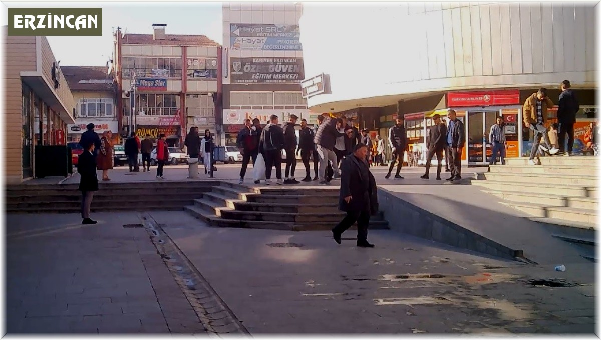 Erzincan'da akran zorbalığı kavgası