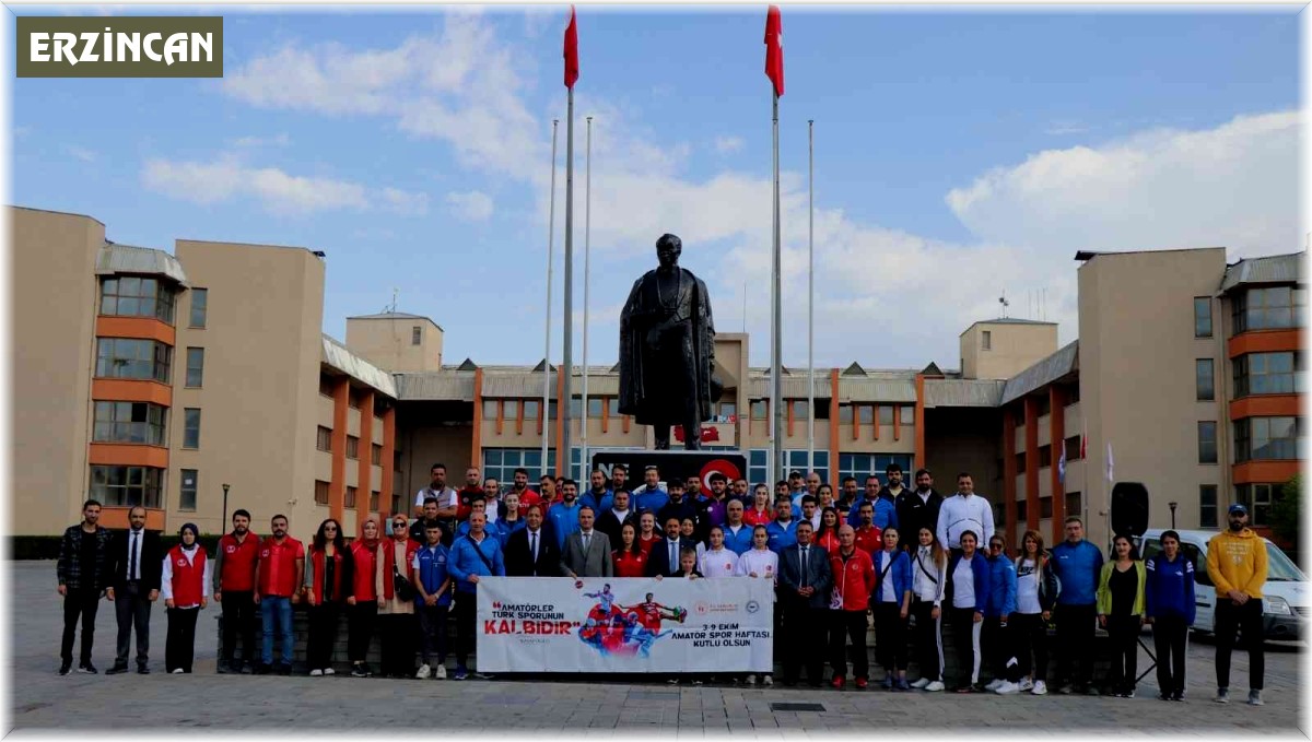 Erzincan'da Amatör Spor Haftası etkinlikleri başladı