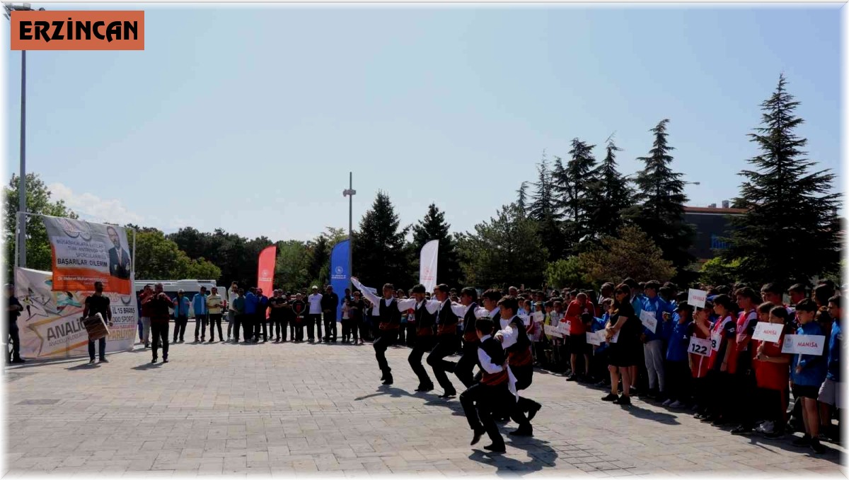 Erzincan'da Anadolu Yıldızlar Ligi Oryantiring Türkiye Şampiyonası başladı