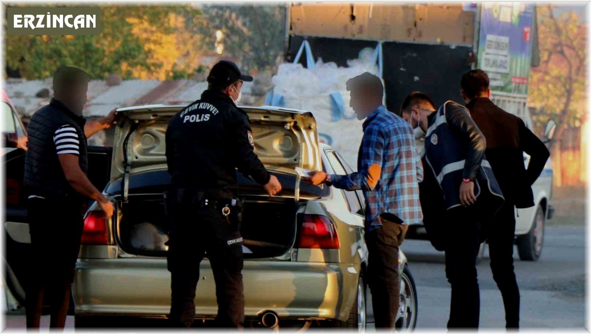 Erzincan'da aranan 38 kişi yakalandı