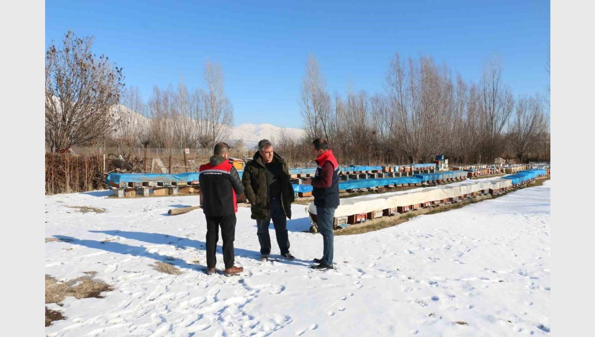 Erzincan'da arıcılığa destek sürüyor