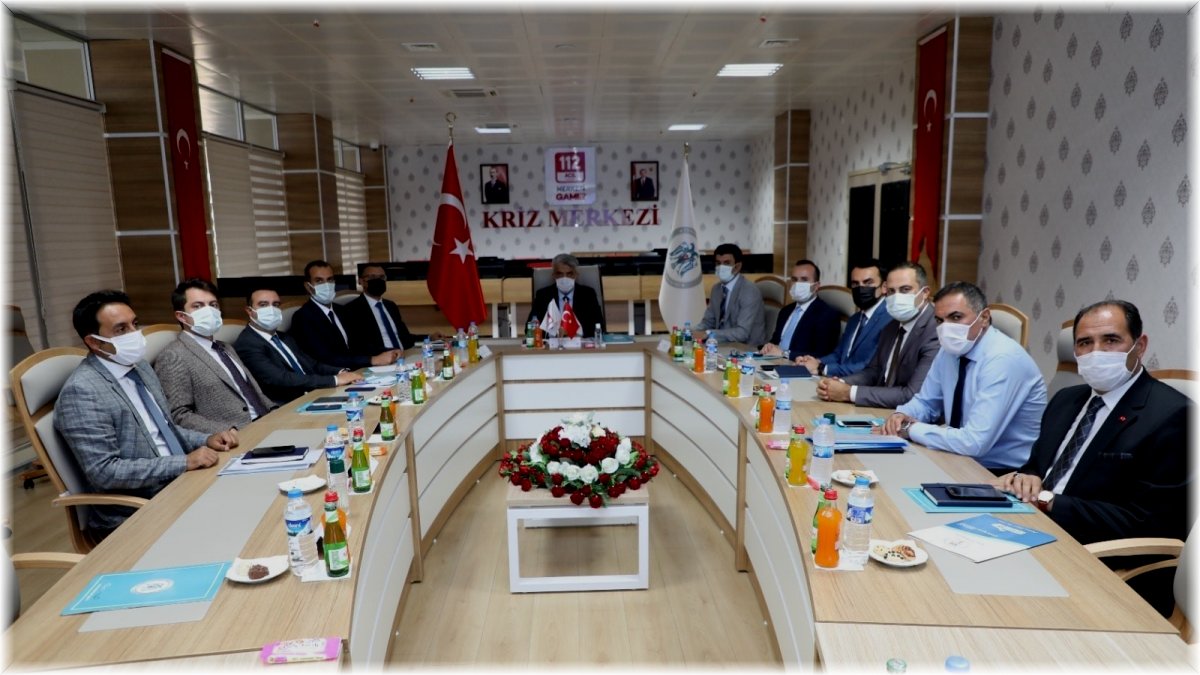 Erzincan'da Asayiş Koordinasyon toplantısı yapıldı