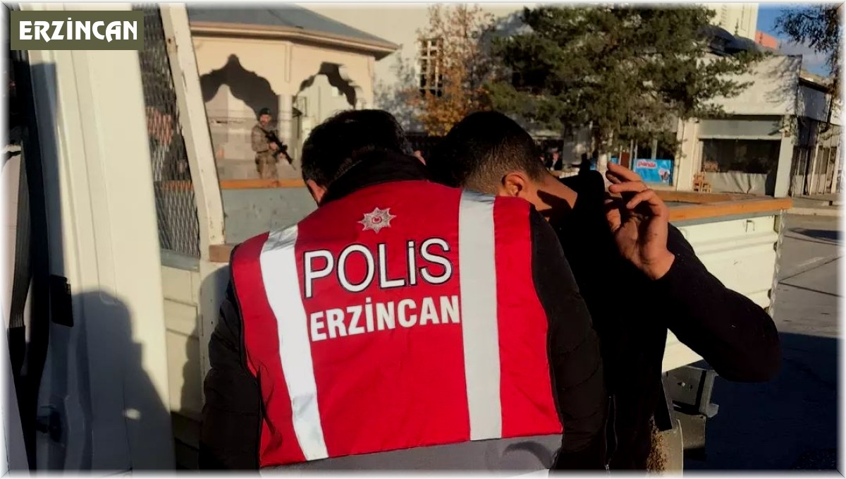 Erzincan'da asayiş uygulaması