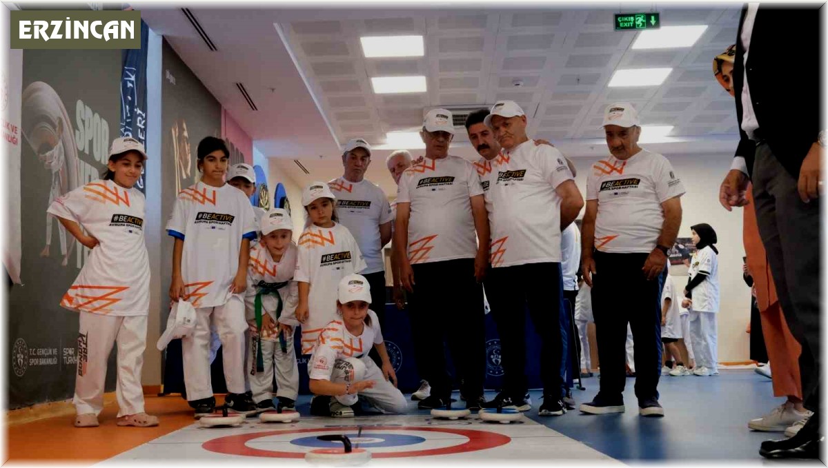 Erzincan'da Avrupa Spor Haftası coşkuyla kutlandı