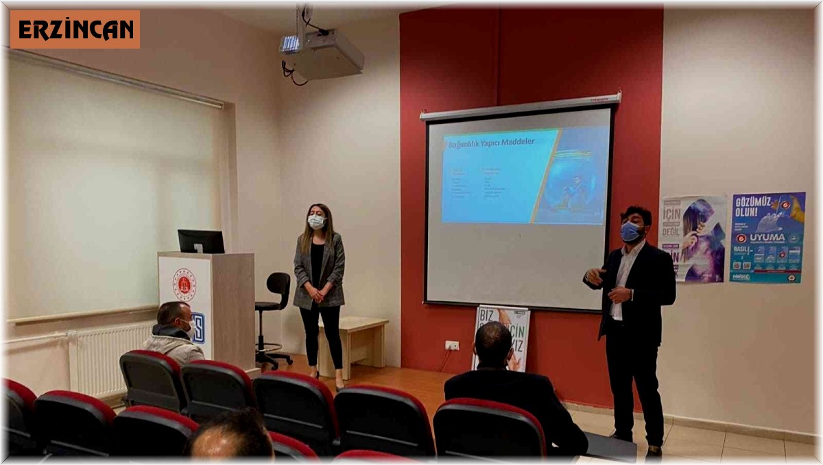 Erzincan'da "Bağımlılıkla Mücadele Seferberliği" semineri düzenlendi