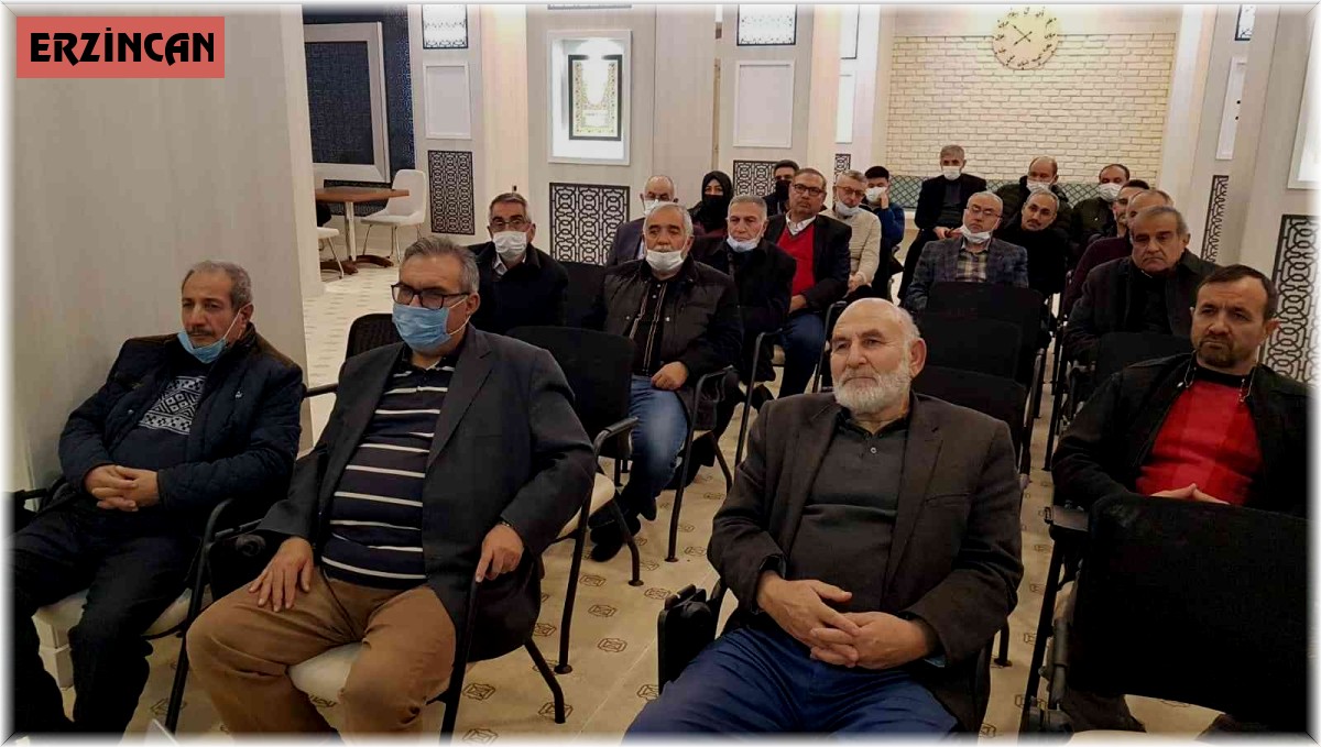 Erzincan'da "Bir Rol Model Olarak Mehmet Akif ve İstiklal Marşı" konulu konferans düzenlendi