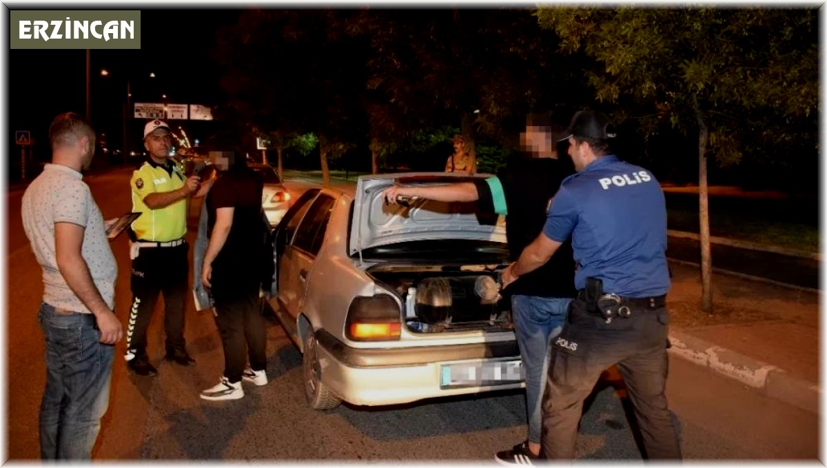 Erzincan'da çeşitli suçlardan aranan 16 kişi yakalandı