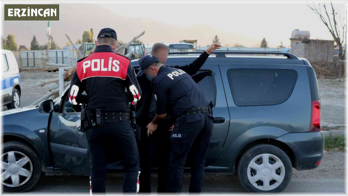 Erzincan'da çeşitli suçlardan aranan 21 kişi yakalandı