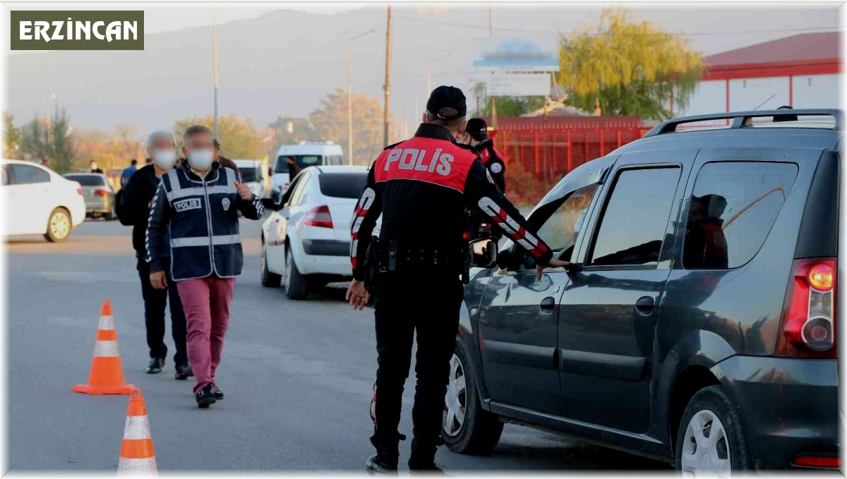 Erzincan'da çeşitli suçlardan aranan 6 kişi yakalandı