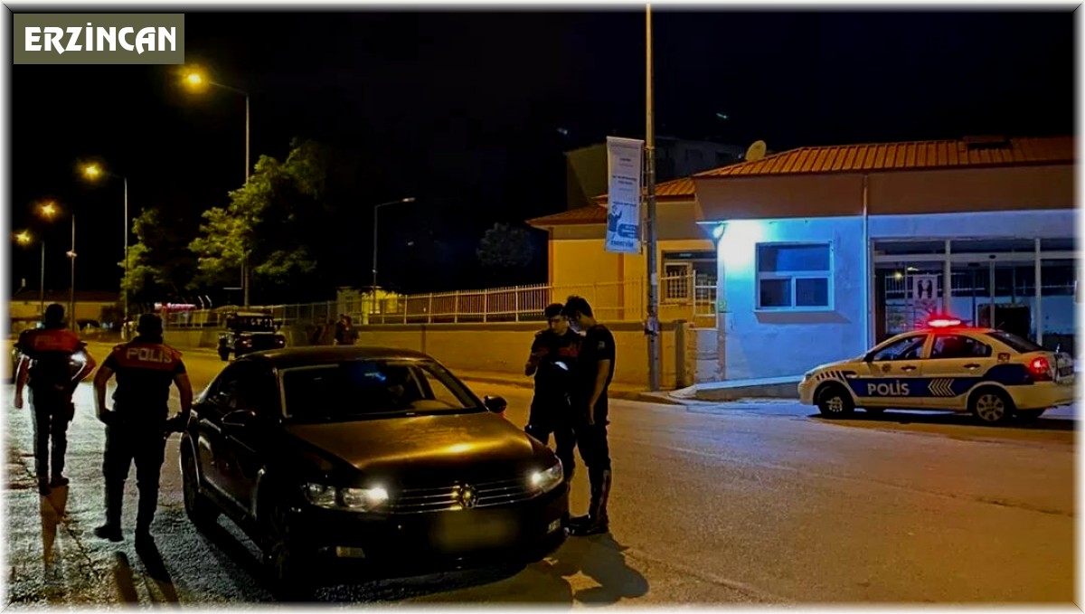 Erzincan'da çeşitli suçlardan aranan 61 kişi yakalandı