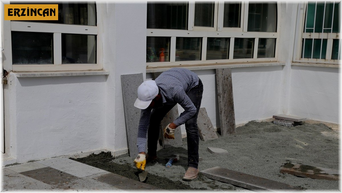 Erzincan'da çevre düzenleme çalışmaları sürüyor