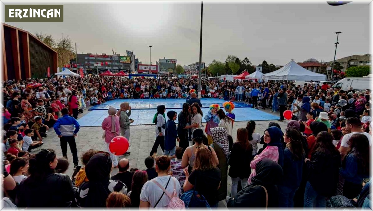 Erzincan'da Çocuk Şenliği düzenlendi